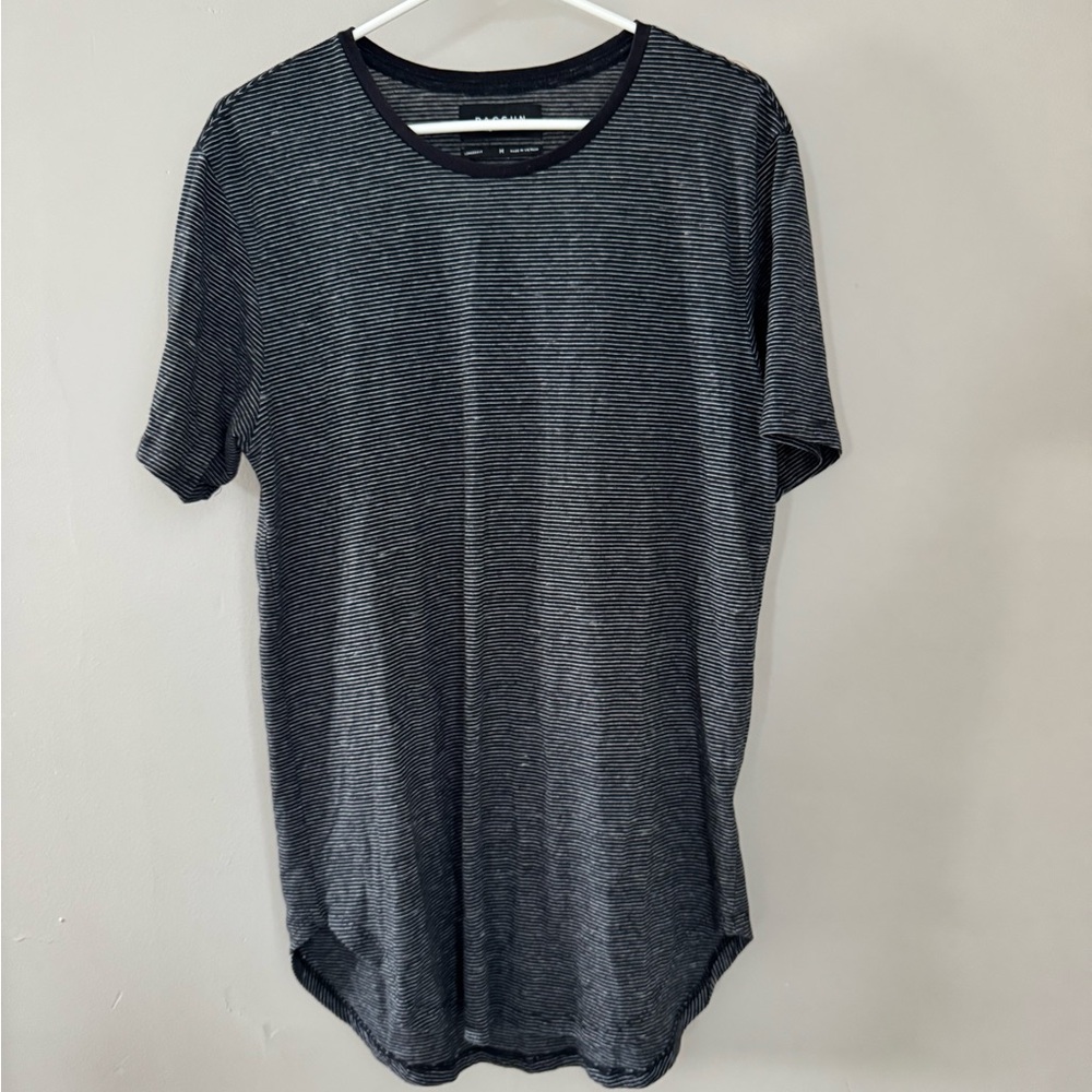 PacSun Charcoal and Light Gray Tee